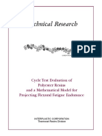 Technical Research For Fatique Test Results PDF