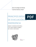 Principios Básicos de Evacuación de Emergencia PDF