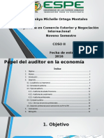 Papel - Del.auditor en La Economia