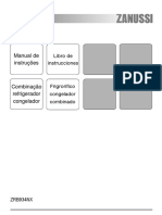 Frigorífico Zanussi No Frost ZRB934NX-Libro de Instrucc PDF