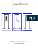 Secuencia Completa de Pictogramas