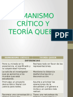 Humanismo Crítico y Teoría Queer