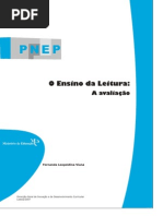 O ENSIO DA LEITURA - A AVALIAÇÃO