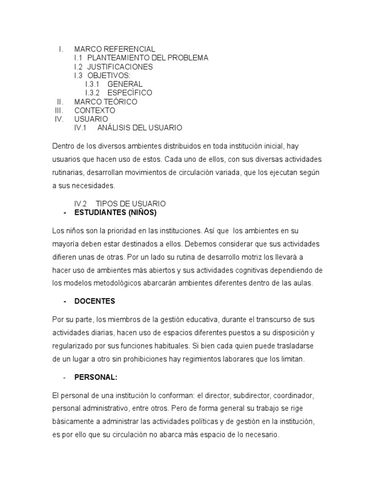 Proyecto Jardin de Niños | PDF | Aluminio | Diseño