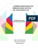 Perancangan Gapura Desa PDF
