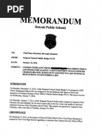 Redacted DPS Police Department Citizen Complaint Investigation