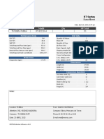 RT Series: Project Name Model Qty HP Total