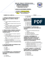 Primer Examen Medicina Interna