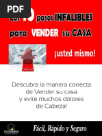 ebook - los 10 pasos infalibles para vender su  casa usted mismo 2 0