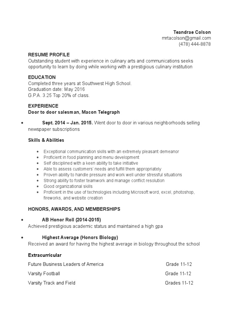 TC Resume | PDF