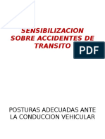 Sensibilizacion Sobre Accidentes de Transito