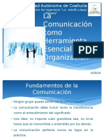 La Comunicación Como Herramienta Esencial en La Organización