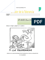 Ficha 6 Tolerancia