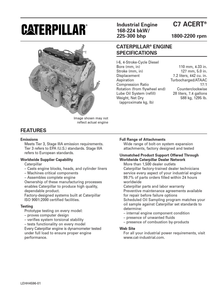 Motor Cat c7-Acert | Engines | Turbocharger