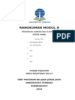 Modul 8 Budaya Hidup Sehat