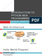Introduction To Python Web Programming and Visualization