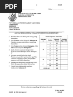 Peperiksaan Pertengahan Tahun Kertas 2 Kimia Tingkatan 5