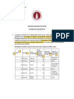 Taller de Estadistica Descriptiva