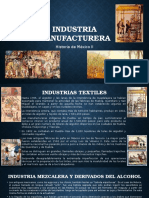 Historia de la industria manufacturera en México