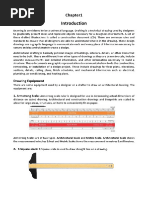  Drafting for Architectural Design