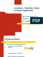 Robot Dynamics Newton Euler Recursive ApproachP3