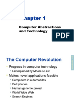 Computer Abstractions and Technology