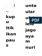 Pelajaran Nama2 Hewan TK