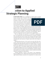 Introduction to Applied Strategic Plannig