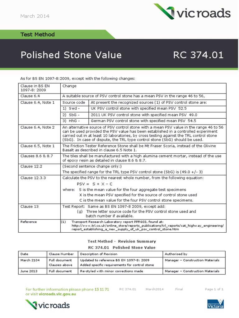 Test Method RC 37401 Polished Stone Value PDF