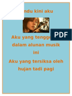 Aku Yang Tenggelam Dalam Alunan Music Ini