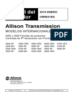 CAJA ALLISON Manual Operacion Serie 3000-4000