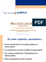 La Deuda Pública: Acroeconomía