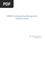 VMAX3 Configuration Management Student Guide