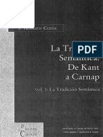 Coffa Alberto J - La Tradicion Semantica - de Kant A Carnap - Vols I Y II