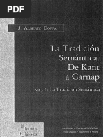 Coffa Alberto J - La Tradicion Semantica - de Kant A Carnap - Vols I Y II