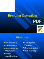 Boarding Operations