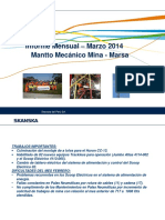 Informe Mensual Marzo MMM 2014