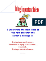 Determining Imp Ideas Poster