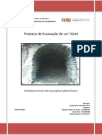 Projecto de Escavação de Um Túnel - Miguel - Nelma.rute