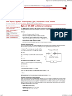 Battery Internal Resistance