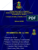 Informe Del BHI A La VIII SEPHC 2008