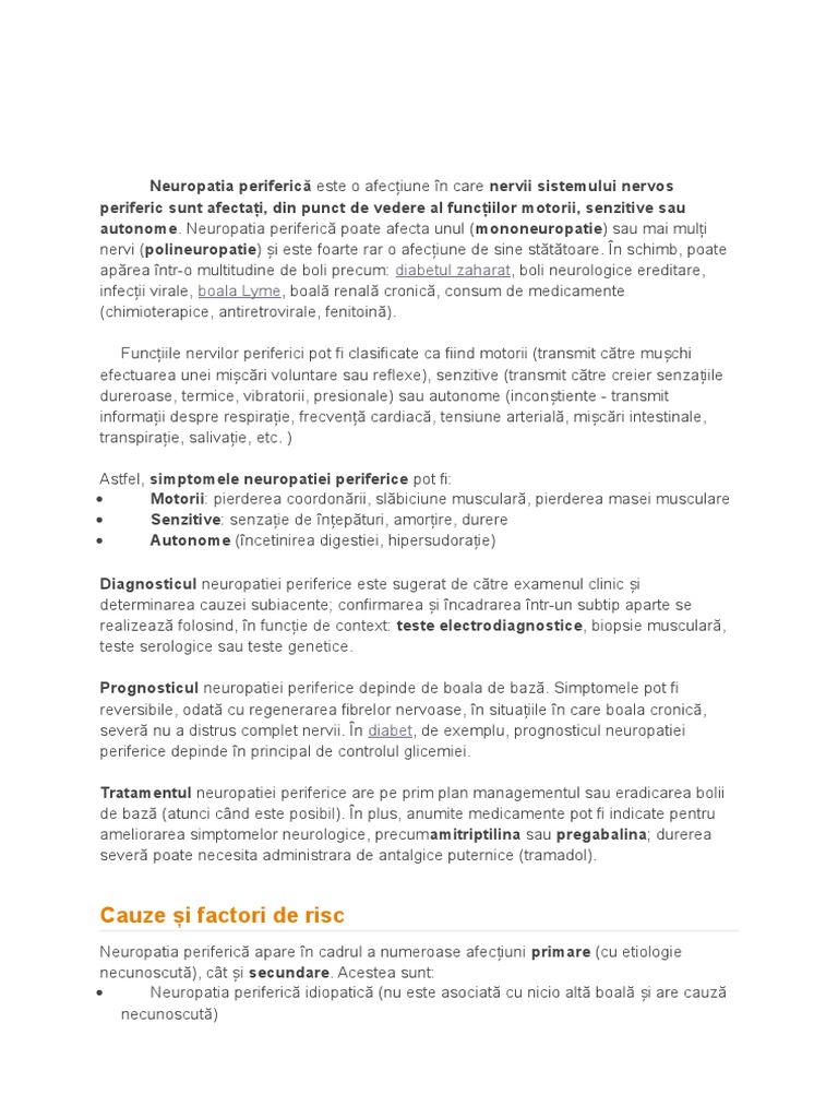 Neuropatia Periferica