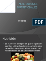 Alteraciones Nutricionales DIAP