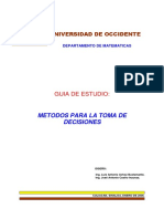 Metodos para La Toma de Decisiones PDF