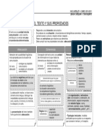 Esquema El Texto y Sus Propiedades - 1 PDF