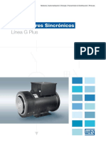 WEG Alternadores Sincronicos Linea g Plus 50031315 Catalogo Espanol