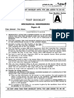 Engg Services Mechanical Engineering Objective Paper 2 2009 PDF