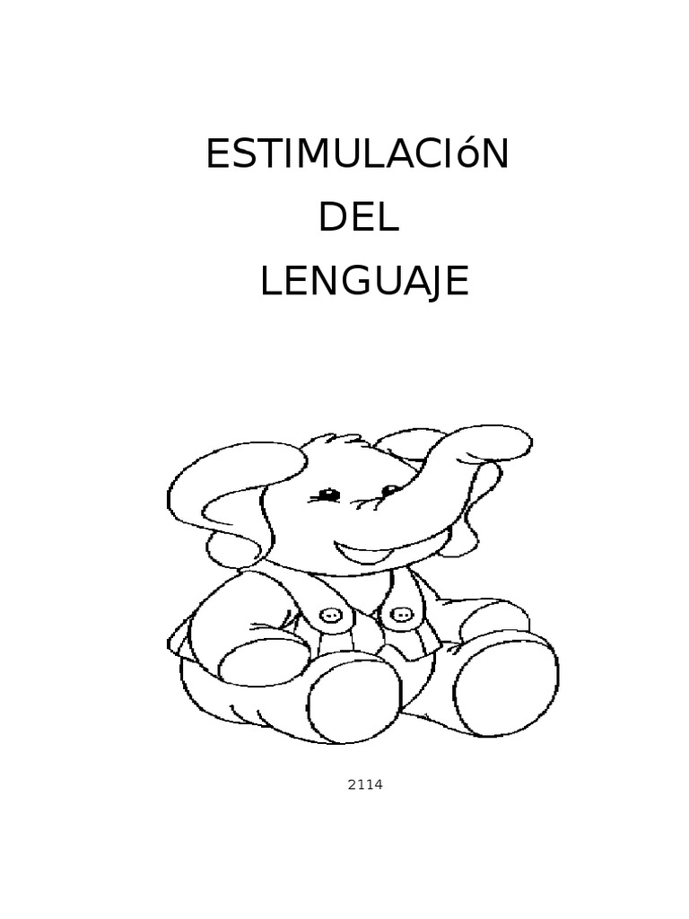 Guía de Estimulación del Lenguaje Infantil | PDF | Respiración