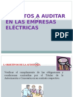 Aspectos A Auditar en Las Empresas Electricas