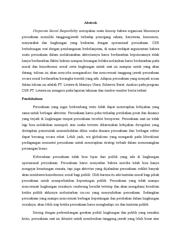 Program CSR PT Astra Agro Lestari | PDF | Bisnis